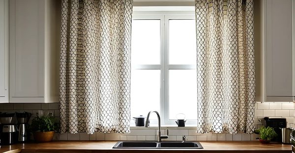 Des rideaux pour cuisine originaux qui réinventent votre espace