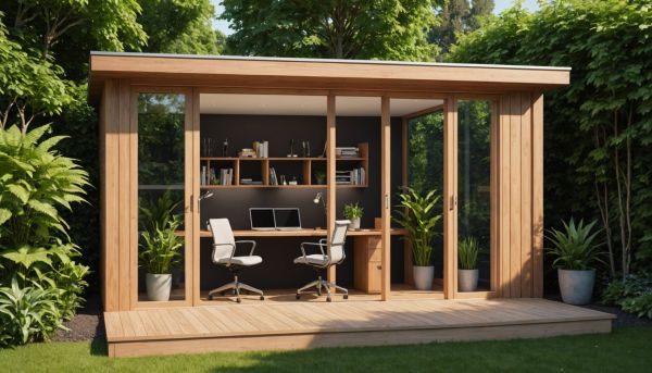 Les atouts incontestés d’un bureau de jardin en bois pour améliorer votre travail