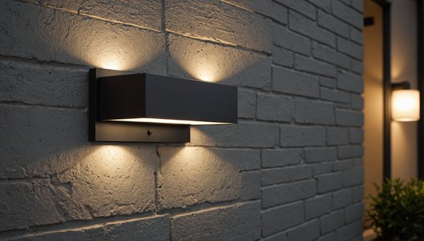 Applique murale longue extérieure : style moderne et élégant